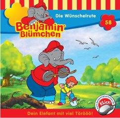 Die Wünschelrute / Benjamin Blümchen Bd.58 (1 Audio-CD) - Donnelly, Elfie