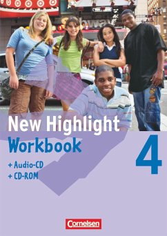 New Highlight 4: 8. Schuljahr. Workbook mit CD-ROM und Text-CD - Berwick, Gwen