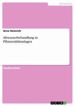 Cover Abwasserbehandlung in Pflanzenkläranlagen