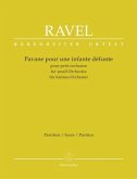 Pavane pour une infante défunte pour orchestre, Partitur