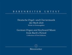 Cover Deutsche Orgel- und Claviermusik der Bach-Zeit. German Organ and Keyboard Music from Bach's Period