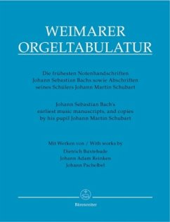 Cover Weimarer Orgeltabulatur, Übertragung