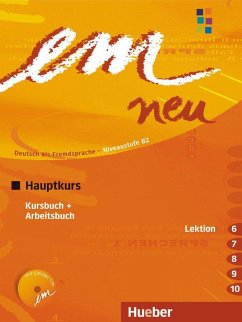 em neu 2008 Hauptkurs Kursbuch, Arbeitsbuch , Lektion 6 -10 mit Arbeitsbuch-Audio-CD - Perlmann-Balme, Michaela; Schwalb, Susanne