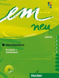 em neu 2008 Abschlusskurs Kursbuch, Arbeitsbuch , Lektion 1 - 5 mit Arbeitsbuch-Audio-CD - Perlmann-Balme, Michaela; Schwalb, Susanne; Weers, Dörte
