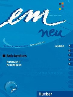 em neu 2008 Brückenkurs Kursbuch, Arbeitsbuch , Lektion 1 - 5 mit Arbeitsbuch-Audio-CD - Perlmann-Balme, Michaela; Schwalb, Susanne; Orth-Chambah, Jutta; Weers, Dörte
