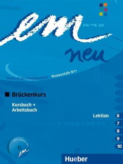 em neu 2008 Brückenkurs Kursbuch, Arbeitsbuch , Lektion 6 -10 mit Arbeitsbuch-Audio-CD - Perlmann-Balme, Michaela; Schwalb, Susanne; Orth-Chambah, Jutta; Weers, Dörte
