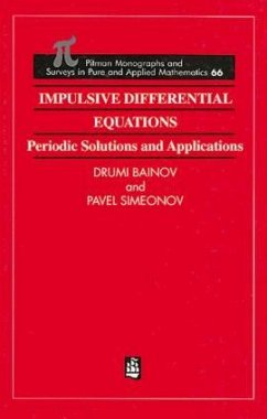 Impulsive Differential Equations - Bainov, Drumi D.; Simeonov, Pavel
