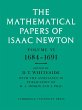 The Mathematical Papers of Isaac Newton - Bild 1