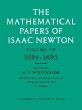 The Mathematical Papers of Isaac Newton - Bild 1