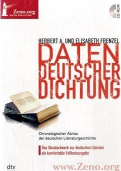Daten deutscher Dichtung, 1 CD-ROM
