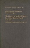 The History of Medieval Canon Law in the Classical Period, 1140-1234