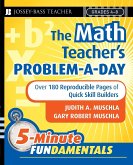 The Math Teacher's Problem-A-Day Grades 4-8