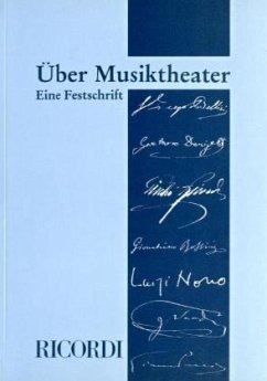 Über Musiktheater