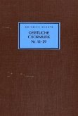 Geistliche Chormusik (1648) SWV 381-397, Chorpartitur