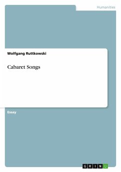 Cover Cabaret Songs