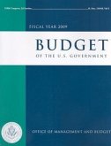 Budget of the United States Government: Fiscal Year 2009