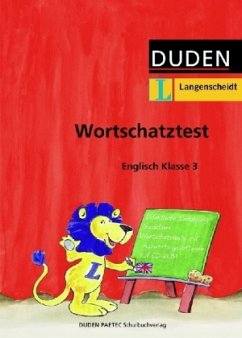 Cover 3. Schuljahr, Wortschatztest, m. CD-ROM / Duden Langenscheidt Englisch