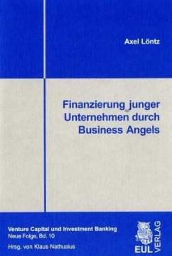 Finanzierung junger Unternehmen durch Business Angels - Löntz, Axel