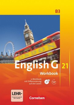English G 21. Ausgabe B 3. Workbook mit CD-ROM (e-Workbook) und Audios Online - Seidl, Jennifer