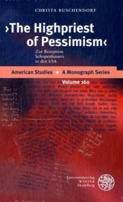 The 'Highpriest of Pessimism' - Buschendorf, Christa