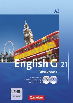 English G 21. Ausgabe A 3. Workbook mit CD-ROM (e-Workbook) und Audios Online - Seidl, Jennifer
