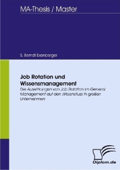 Job Rotation und Wissensmanagement - Exenberger, S. B.