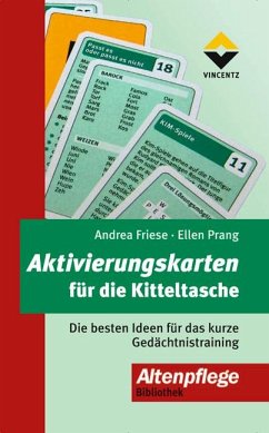 Aktivierungskarten für die Kitteltasche - Friese, Andrea;Prang, Ellen