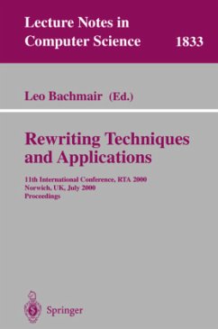 Rewriting Techniques and Applications - Bachmair, Leo (ed.)