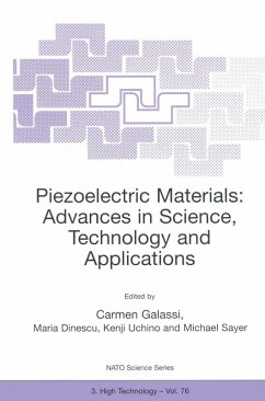 Cover Piezoelectric Materials: Advances in Science, Technology and Applications