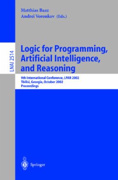 Logic for Programming, Artificial Intelligence, and Reasoning - Baaz, Matthias / Andrei, Voronkov (eds.)
