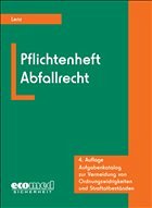 Pflichtenheft Abfallrecht - Lenz, Kerstin