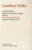 Die Leute von Seldwyla, Apparatband / Sämtliche Werke Bd.21