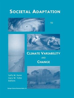 Societal Adaptation to Climate Variability and Change - Kane