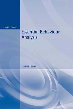 Essential Behaviour Analysis - Leslie, Julian