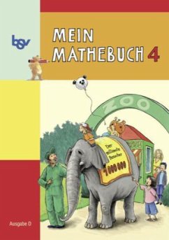 Cover 4. Schuljahr, Schülerbuch mit Kartonbeilagen / Mein Mathebuch, Ausgabe D Grundschule