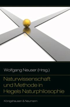 Cover Naturwissenschaft und Methode in Hegels Naturphilosophie