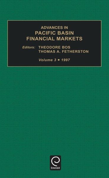 Advances in Pacific Basin Financial Markets Advances in Pacific Basin Financial Markets