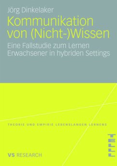 Kommunikation von (Nicht-)Wissen - Dinkelaker, Joerg