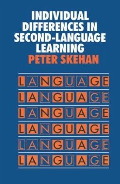 Individual Differences in Second-Language Learning - Skehan, Peter