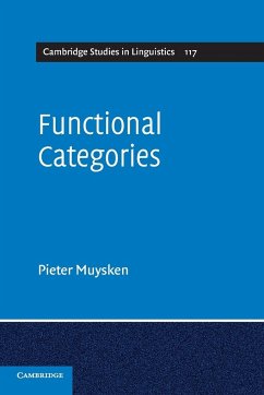 Functional Categories - Muysken, Pieter