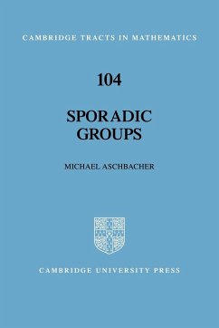 Sporadic Groups - Aschbacher, Michael