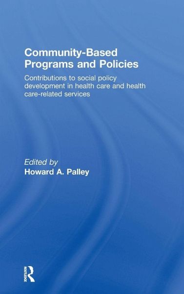 Community-Based Programs and Policies Community-Based Programs and Policies