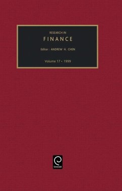 Research in Finance, Volume 17 - Chen, A.H. (ed.)