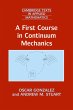 A First Course in Continuum Mechanics - Bild 1