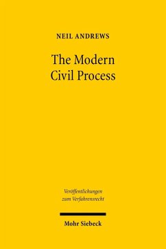 The Modern Civil Process - Andrews, Neil