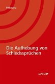 Die Aufhebung von Schiedssprüchen