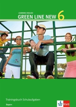 Green Line New 6. Trainingsbuch Schulaufgaben, Heft mit Audio-CD. Bayern