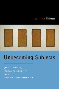 Unbecoming Subjects - Thiem, Yannik