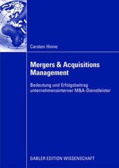 Mergers & Acquisitions Management - Hinne, Carsten