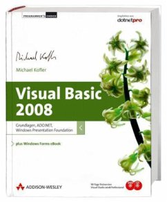 Cover Visual Basic 2008, m. CD-ROM u. DVD-ROM